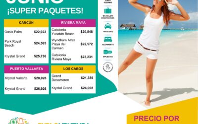 2 Adultos ¡TODO INCLUIDO! Del 25 al 28 de Junio.